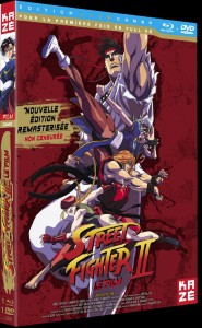 Street Fighter II le film d'animation en DVD et Blu-ray
