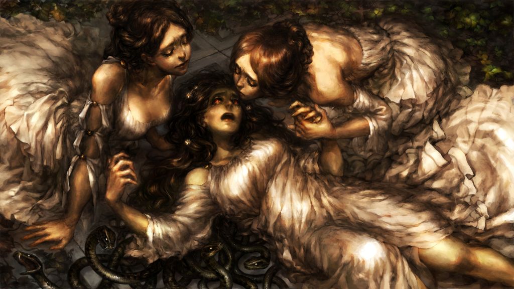 10. Art - The Gorgon Sisters